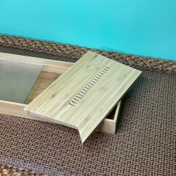 Чабань 38х18 см. ( светлая со стеклом )