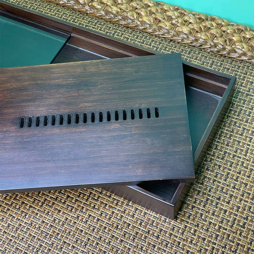 Чабань 38х18 см. ( темная со стеклом )