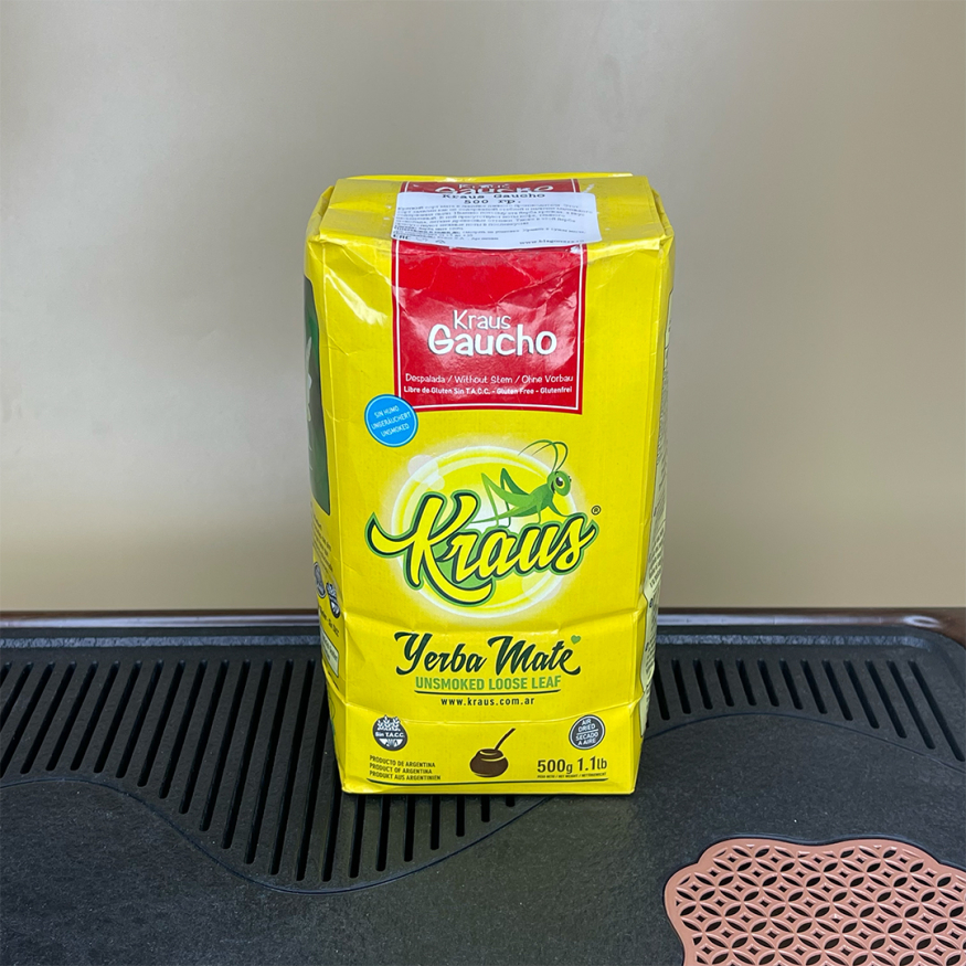 Йерба Мате &amp;quot;Kraus Gaucho - sin palo&amp;quot; - 500 гр.