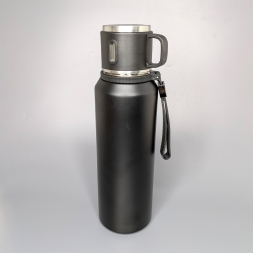 Термос 1000 мл (чёрный) - № 10200