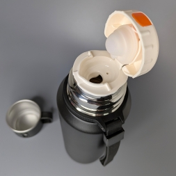 Термос 1000 мл (чёрный) - № 10200