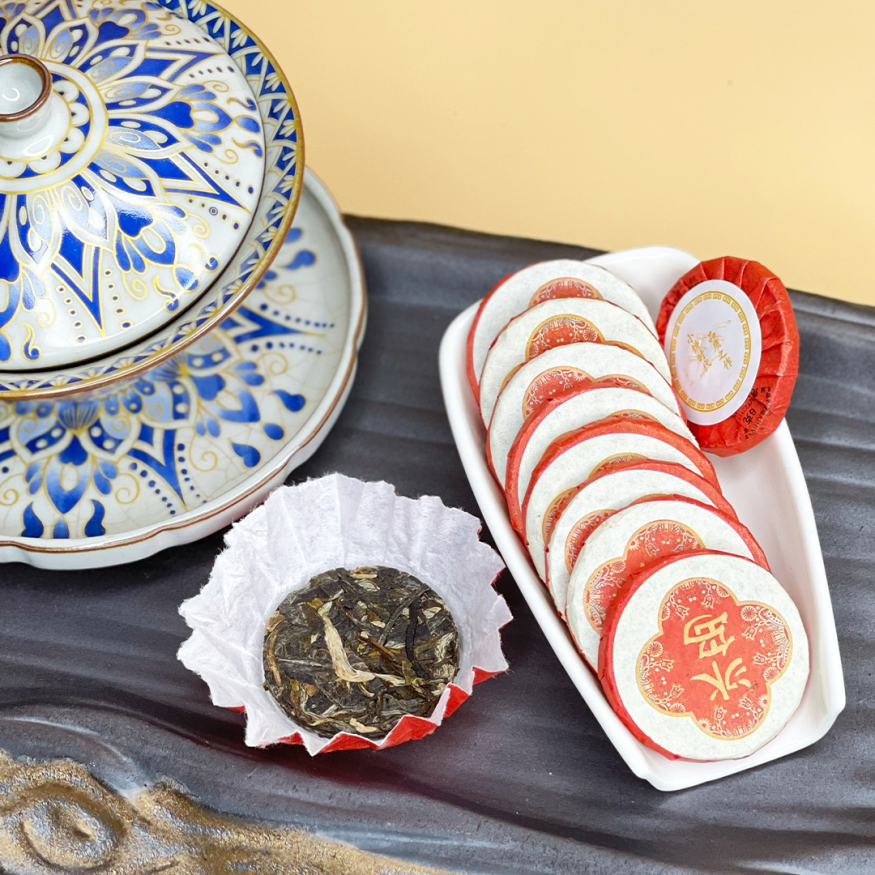 Шэн Пуэр &amp;quot;Бинг Дао&amp;quot; мини - 10 шт.