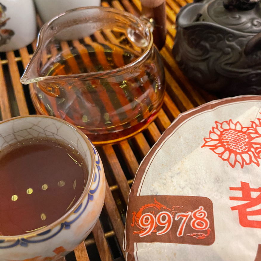 Шу Пуэр &amp;quot;Лао Тун Чжи&amp;quot; 9978 - 2012 г.