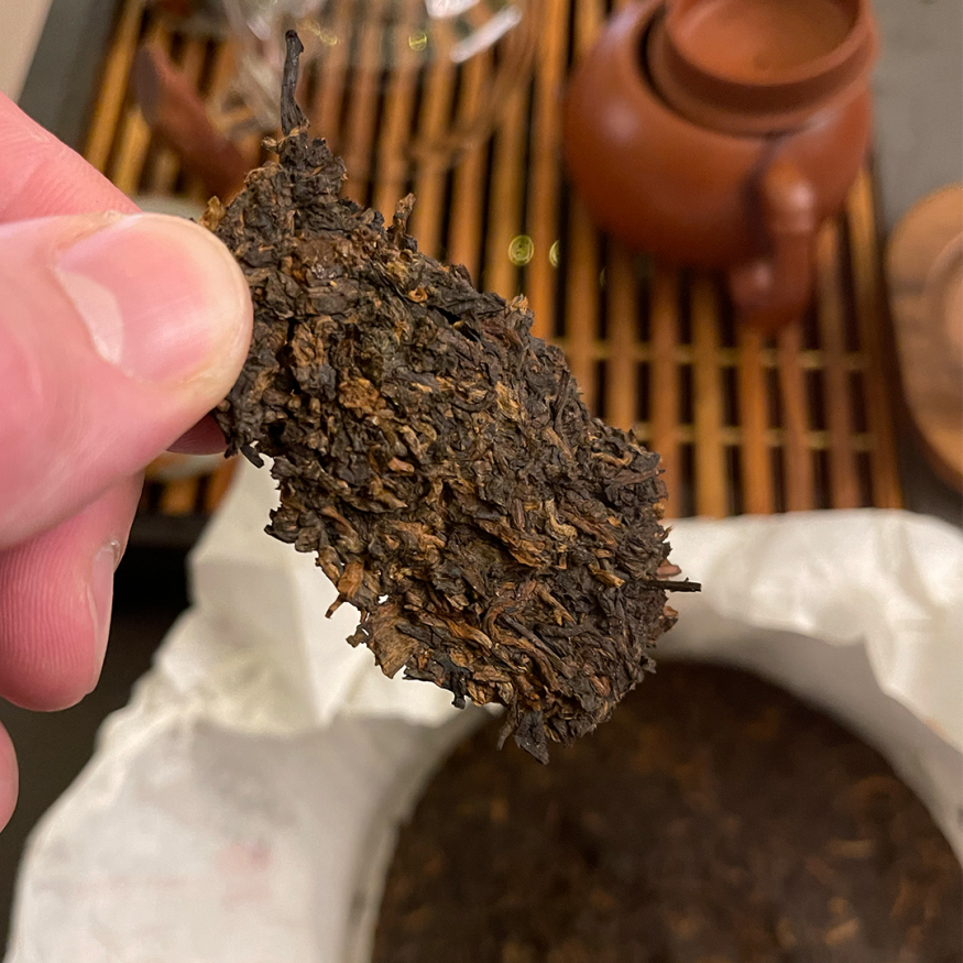 Шу Пуэр &amp;quot;Лао Тун Чжи&amp;quot; 9978 - 2012 г.