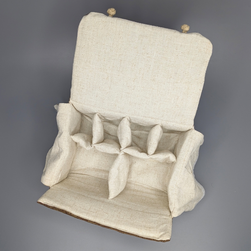 Походная сумочка для чайной посуды &amp;quot;Коричневая&amp;quot;