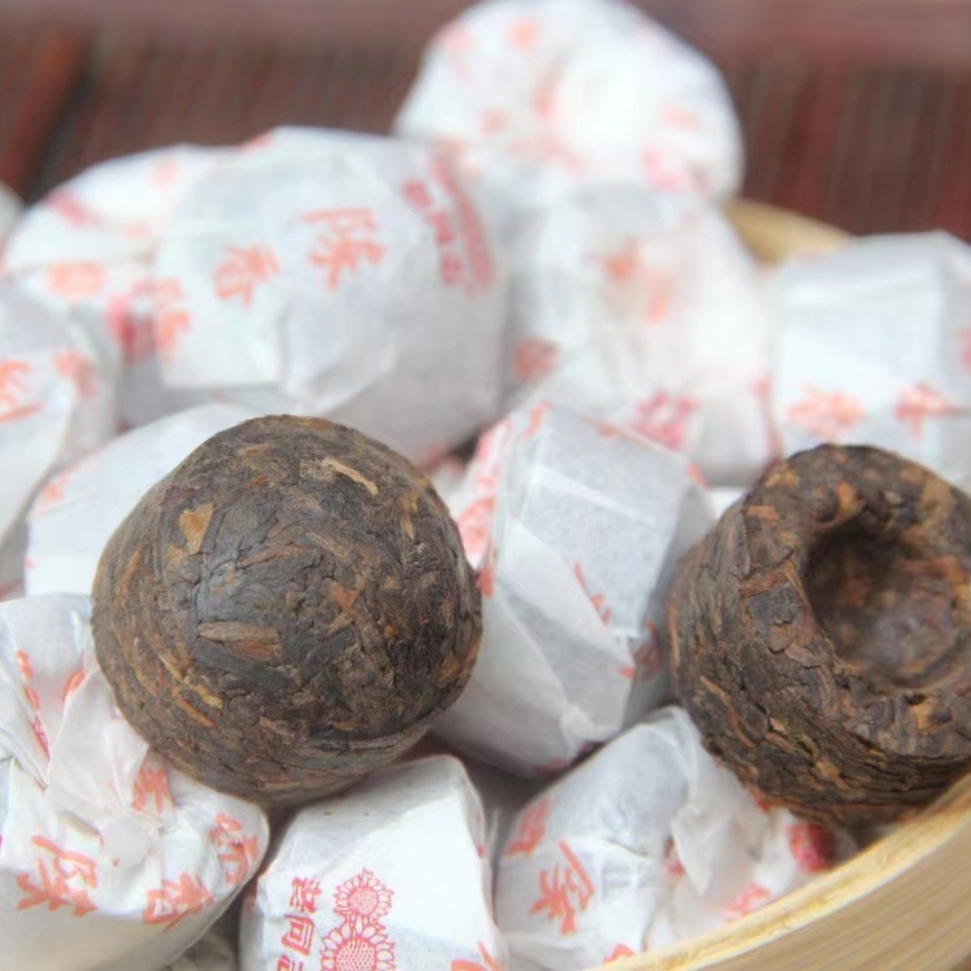 Шу Пуэр &amp;quot;Лао Тун Чжи То Ча&amp;quot; - 6-7 гр. - 2020 г. - &amp;quot;Старый Товарищ&amp;quot;